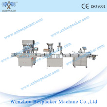 Soya-Bean Milk Bottle Filling Capping Labeling Machine